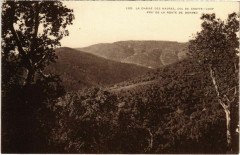 La Chaine des Maures col de Gratte-Loup - Pris de la Route de Borm