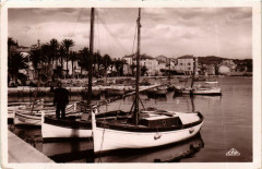 Provence Var Sanary Port et voilers