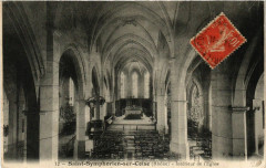 Saint Sypmhorien sur Coise - Intérieur de l'Eglise à Coise
