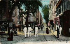 Toulon Rue et Place de l'Intendance à Toulon