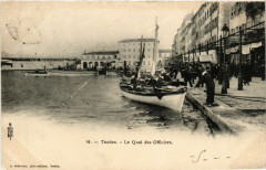 Toulon Le Quai des Officiers à Toulon