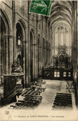Saint-Maximin Basilique-Vue intérieure