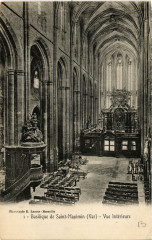 Saint-Maximin Basilique-Vue intérieure