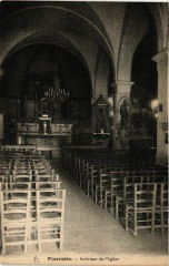 Pierrefeu Intérieur de l'Eglise