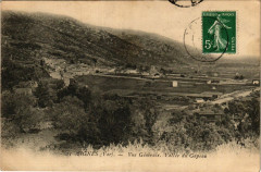 Signes Vue générale-Vallée du Gapeau à Signes