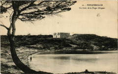 Porquerolles Un coin de la Plage d'Argent