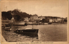 Porquerolles La ville et le port