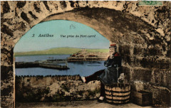 Antibes - Vue prise du Fort Carré à Antibes