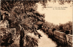 Grasse - Un Coin des Jardins du Belvedere-Palace à Grasse