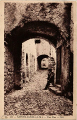 Sainte-Agnes Une Rue -
													06 Alpes Maritimes
												