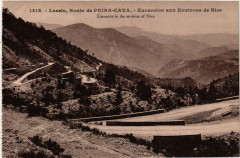 Lacets, Route de Peira-Cava