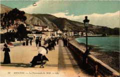 Menton La Promenade du Midi à Menton