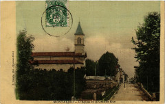 Montalieu - Eglise et la Grande Rue