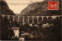 Pont-du-Loup Le Viaduc du Chemin de Fer du sud