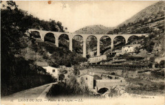 Viaduc de la Cagne - Ligne du Sud -
													06 Alpes Maritimes
												