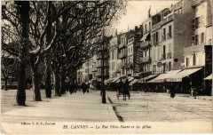 Cannes La rue Félix à Cannes