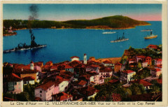 Villefrance- Vue sur la Rade et le Cap Ferrat France
