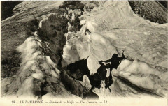 Glacier de la Meije - Une Crevasse France