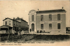 Saint-Maurice-l'Exil - La Mairie et le Groupe Scolaire France -
																					38550 Saint-Maurice-l'Exil
																			