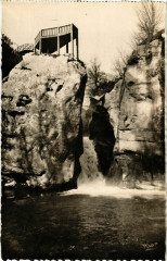 Le Saut du Loup- La Passerelle dominant le Couffre France