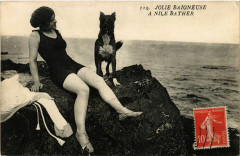 Jolie Baigneuse a Nice Bather France à Nice