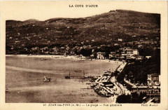 Juan Les Pins- La Plage, vue generale France
