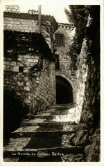 Eze- La Montee du Chateau Barlow France à Èze
