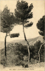Eze- vue prise de la Drette France à Èze