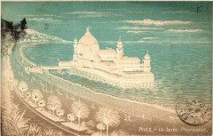 Nice - La Jetée - Promenade - Embossed à Nice