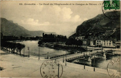 Grenoble - Le Pont de l'Esplanade et le Casque de Neron France à Grenoble