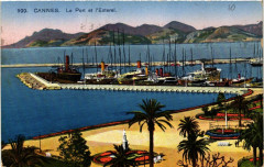 Cannes - Le Port et l'Esterel à Cannes