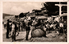 Juan-les-Pins - Les Pays Culture physique sur la Plage