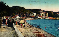 Juan-les-Pins - La Plage -
													06 Alpes Maritimes
												
