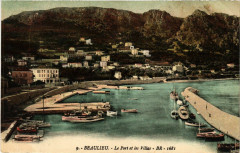 Beaulieu - Le Port et les Villas -
													06 Alpes Maritimes
												