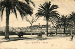 Cannes - Boulevard de la Croisette à Cannes