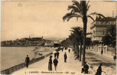 Cannes - Boulevard de la Croisette à Cannes