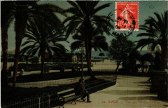 Nice - Vue au Jardin Public à Nice