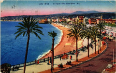 Nice - Le Quai des Etats-Unis à Nice
