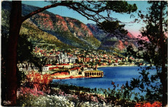 Monte-Carlo vu des Jardins de Monaco -
													06 Alpes Maritimes
												