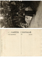 Carte photo Nice Monsieur en costume à Nice