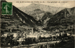 Saint-Etienne-de-Tinee vue générale -
													06 Alpes Maritimes
												