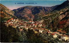 Luceram Vue générale à Lucéram