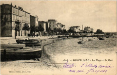 Golfe-Juan La Plage et le Qaui -
													06 Alpes Maritimes
												