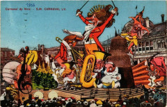 Carnaval de Nice 1933 S.M. Carnaval Lv à Nice