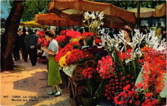La Cote d'Azur Marche aux Fleurs