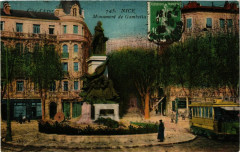 Nice Monument de Gambetta à Nice