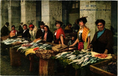 Nice Les Poissonnieres au Marche à Nice