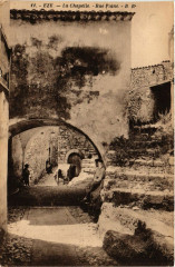 Eze La Chapelle - Rue Plane à Èze