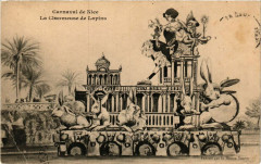 Carnaval de Nice La Charmeuse de Lapins à Nice