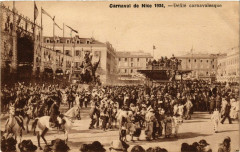 Carnaval de Nice 1924 Defile carnavalesque à Nice
